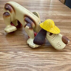Retro Hasbro Digger Dog Figure 15" Vintage Display Piece